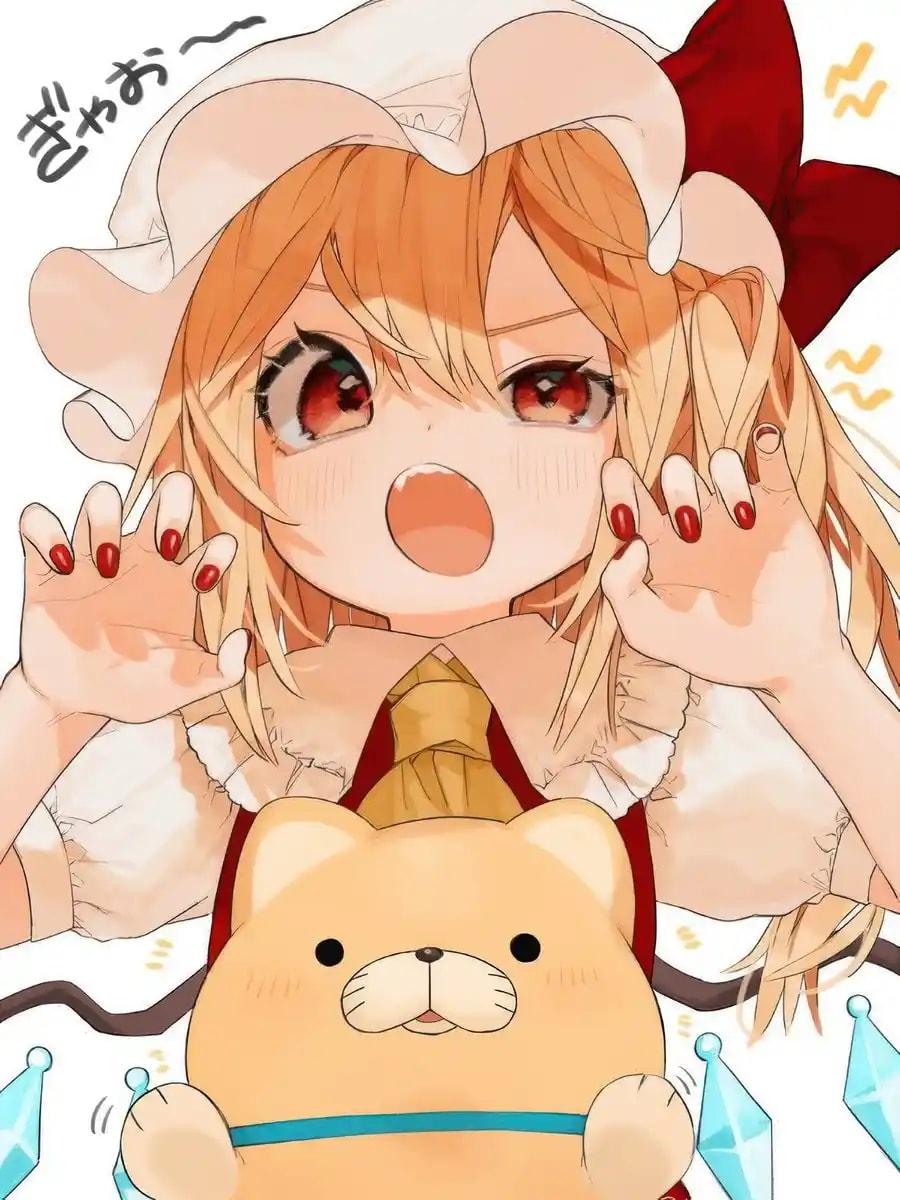 Flandre Scarlet in Arknights cover