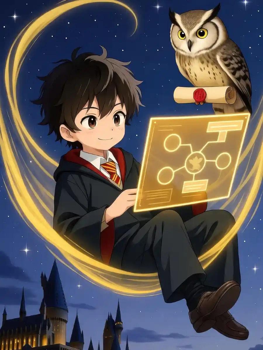 Harry Potter: The Idle Wizard cover