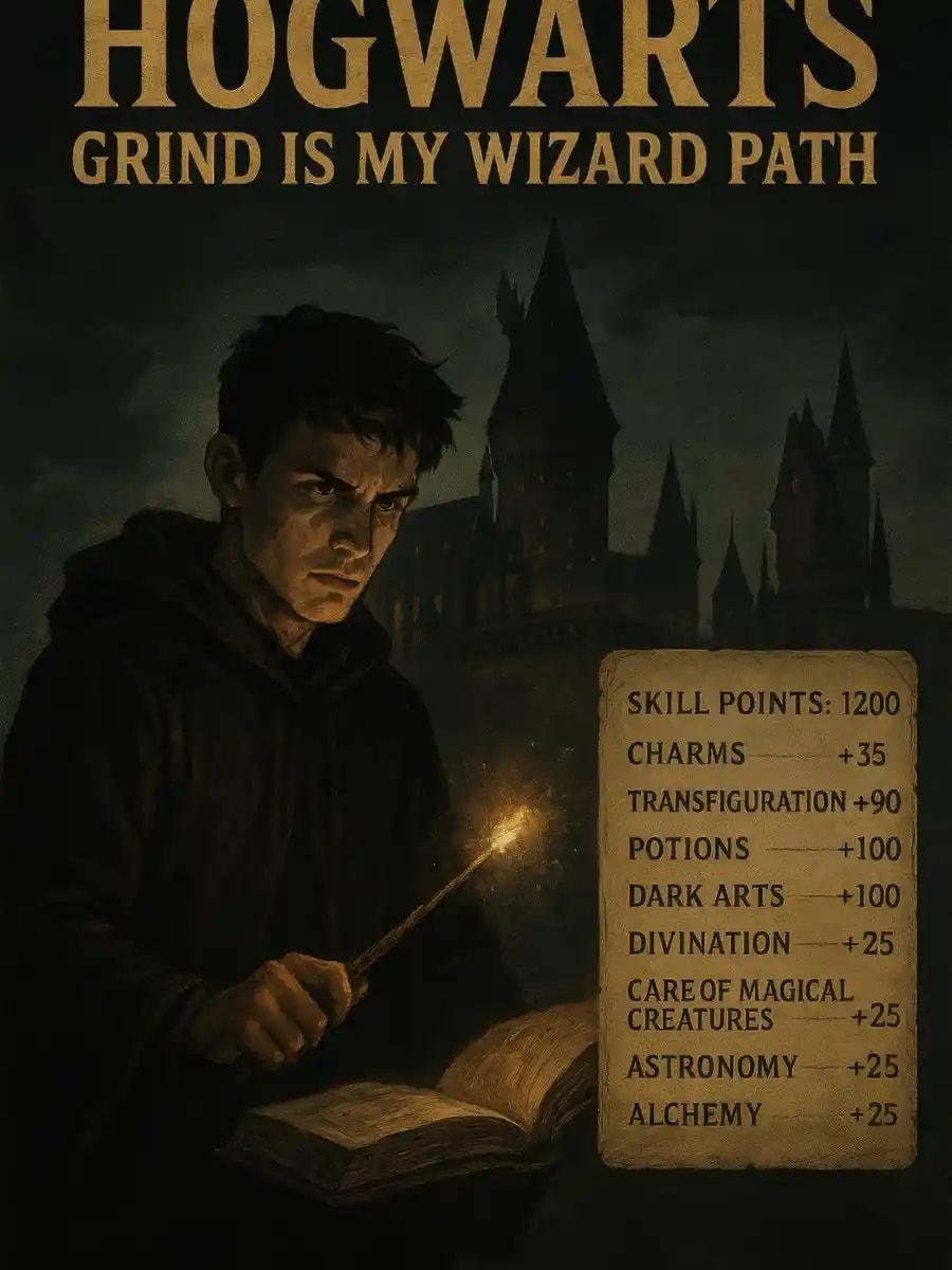 Hogwarts : Grind is My Wizard Path cover