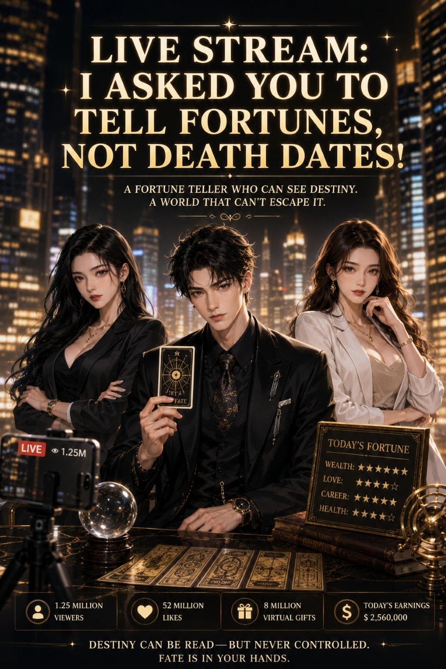 I Asked You to Tell Me My Fortune, Not the Date of My Death! cover