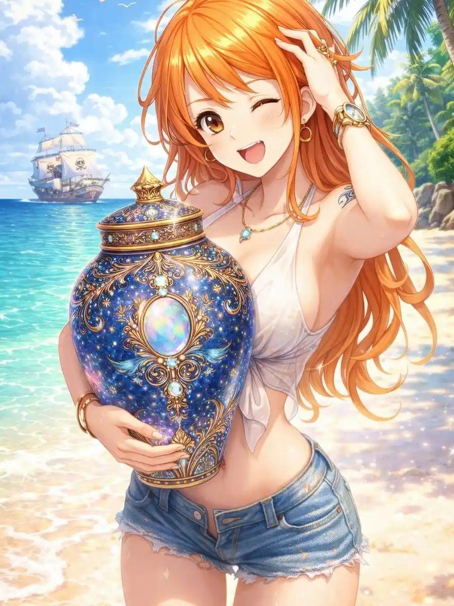 I Sell Gacha Jars in One Piece cover