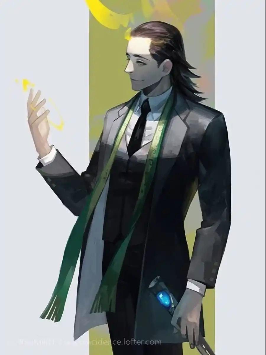 In Marvel As Loki cover