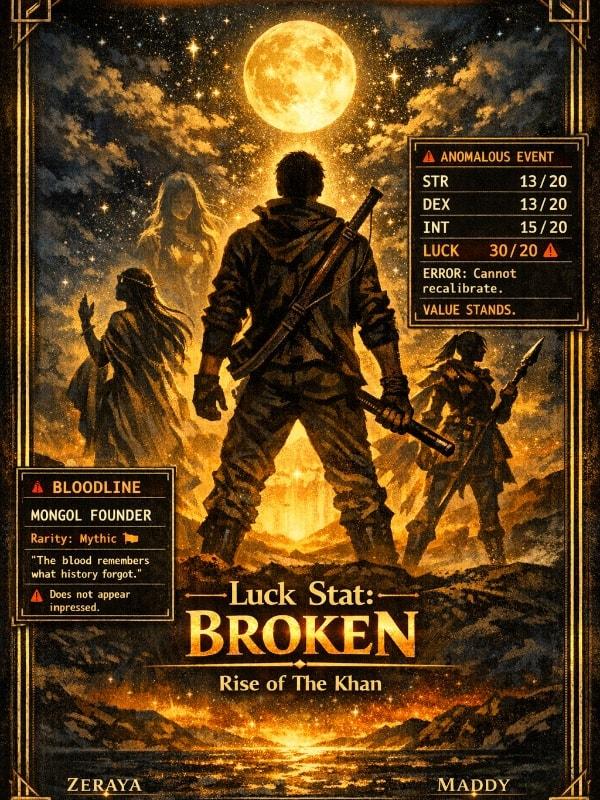 Luck Stat Broken: Rise of the Khan cover