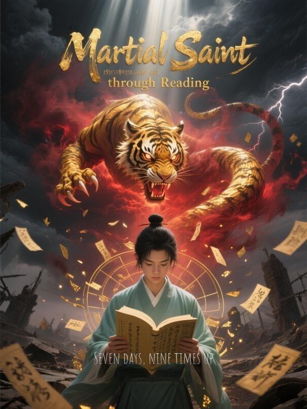 Martial Saint through Reading cover