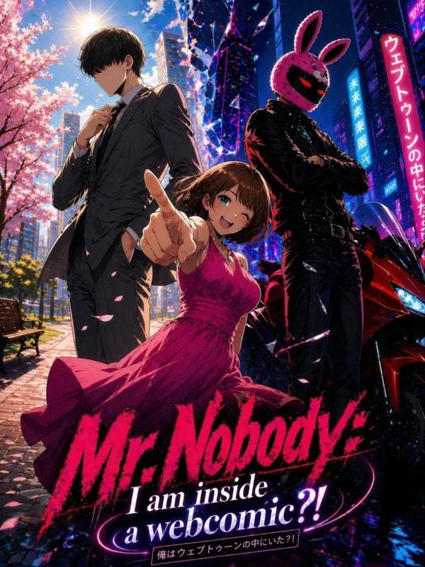 Mr.Nobody: I am inside a webcomic?! cover