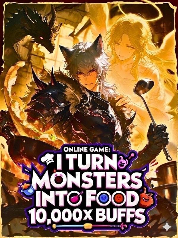 Online Game: I Turn Monsters Into Food 10,000x Buffs cover
