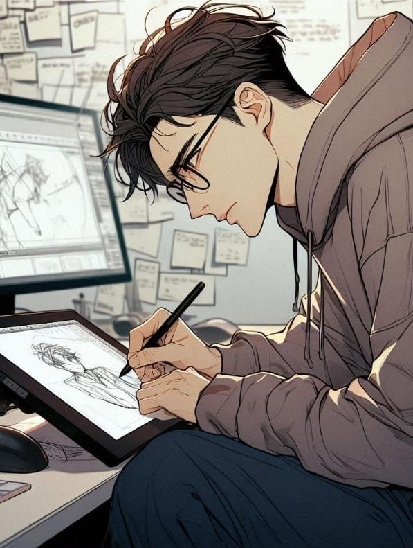 Parallel world Manga Artist cover