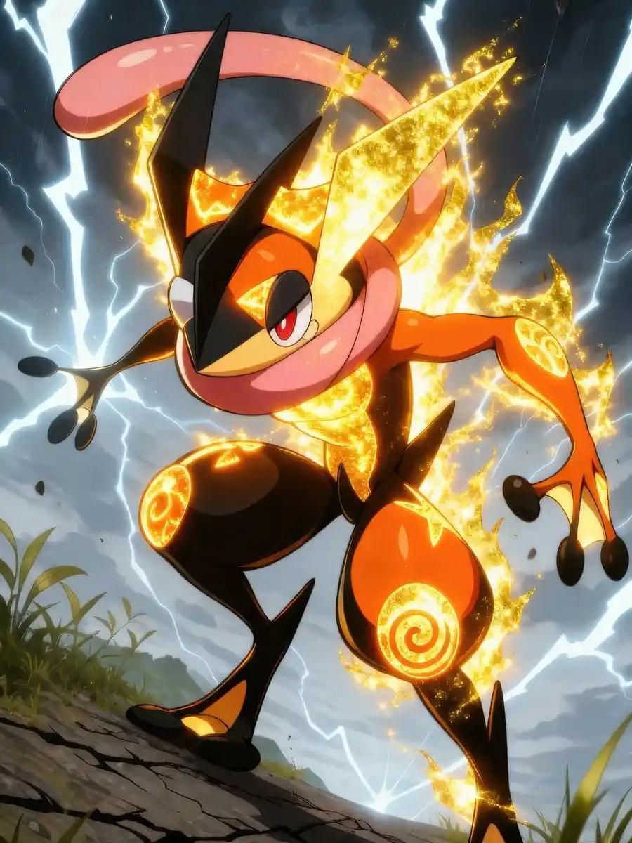 Pokémon: My Greninja Has Minato Namikaze’s Skills?! cover