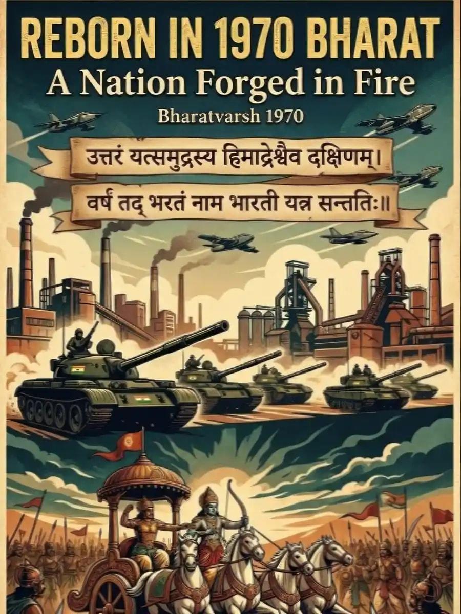 Reborn in 1970 INDIA cover