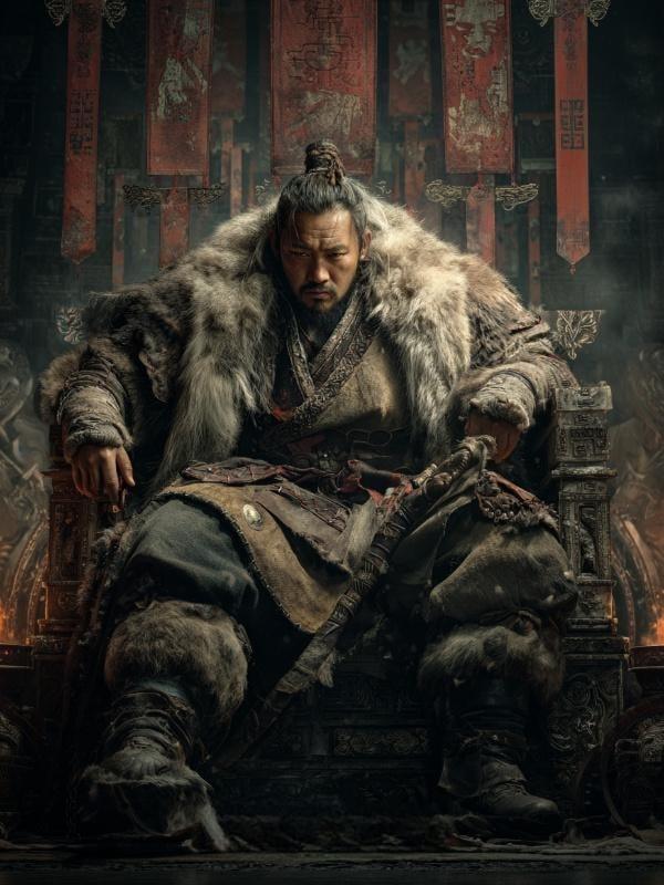 Reincarnated as Genghis Khan's Grandson, I Will Not Let It Fall cover