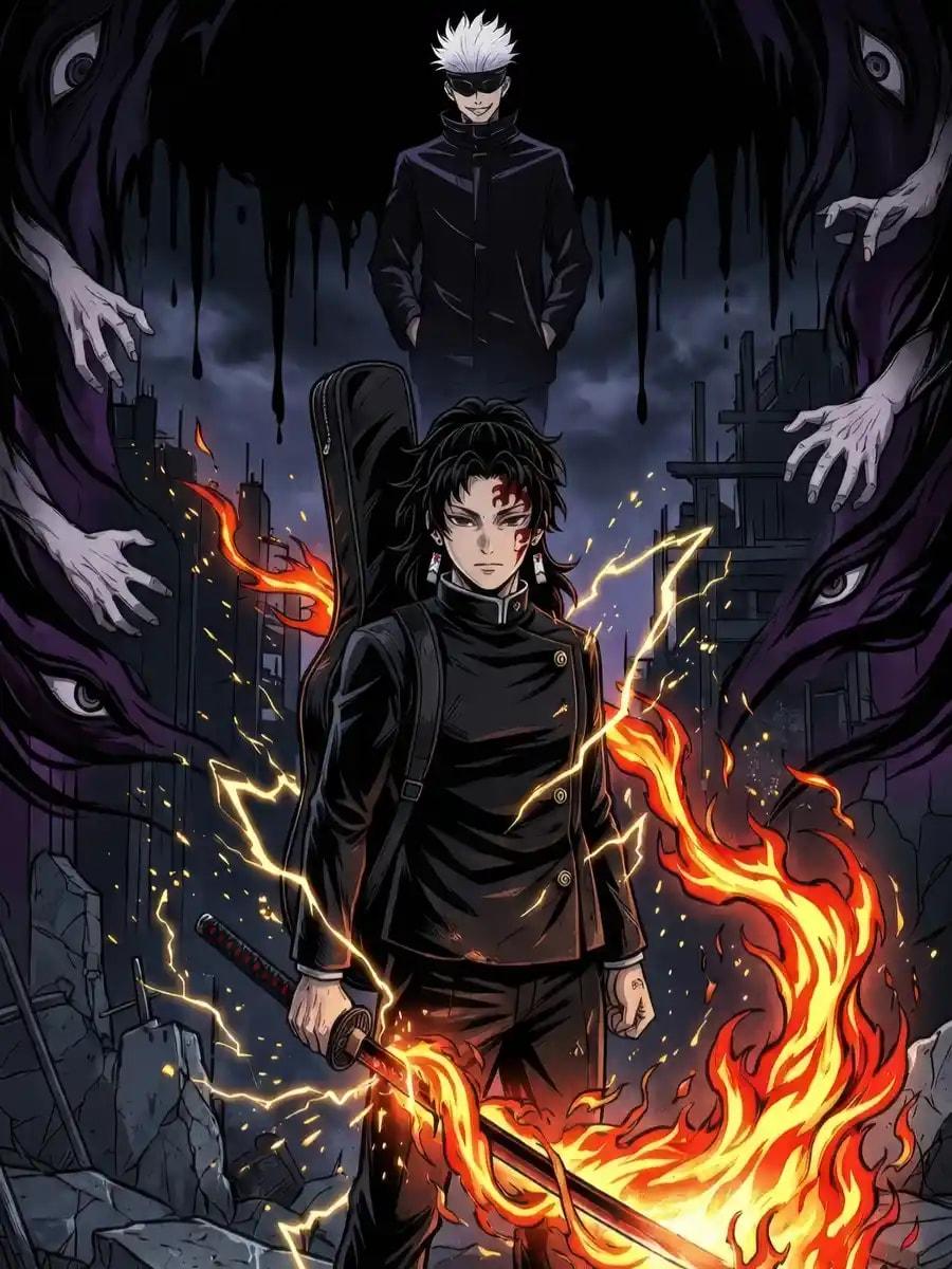 Starting Jujutsu Kaisen as Yoriichi Tsugikuni cover