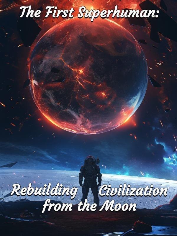 The First Superhuman: Rebuilding Civilization from the Moon cover