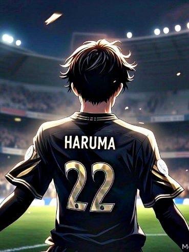 The Golden Winged Of Football: Haruma Kusaka cover