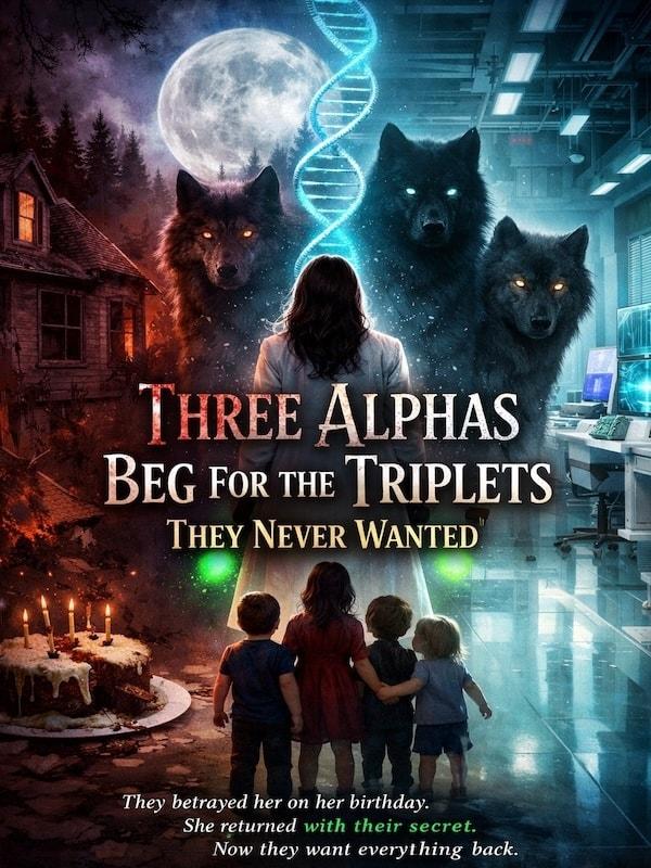 Three Alphas Beg For the Triplets They Never Wanted cover